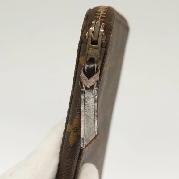 LOUIS VUITTON Monogram Document case Clutch Bag Vintage - Picture 8 of 16